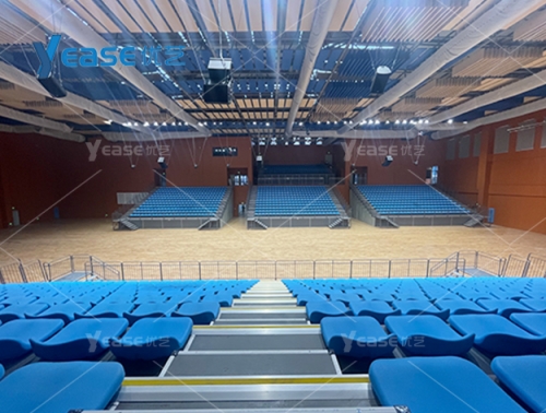 湖南省第十四届省运会乒乓球赛场（岳阳第十四中学体育馆）